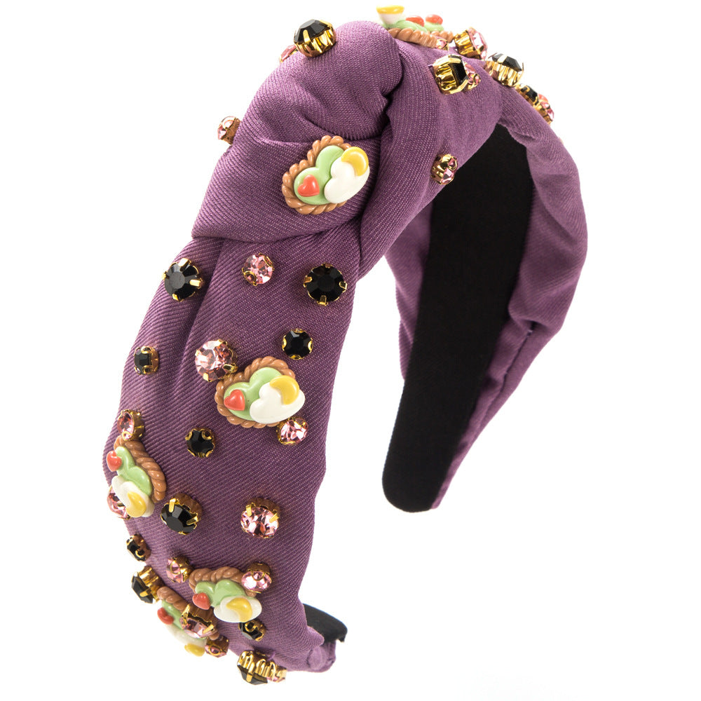Wholesale Gingerbread Man Fabric Christmas Hoops